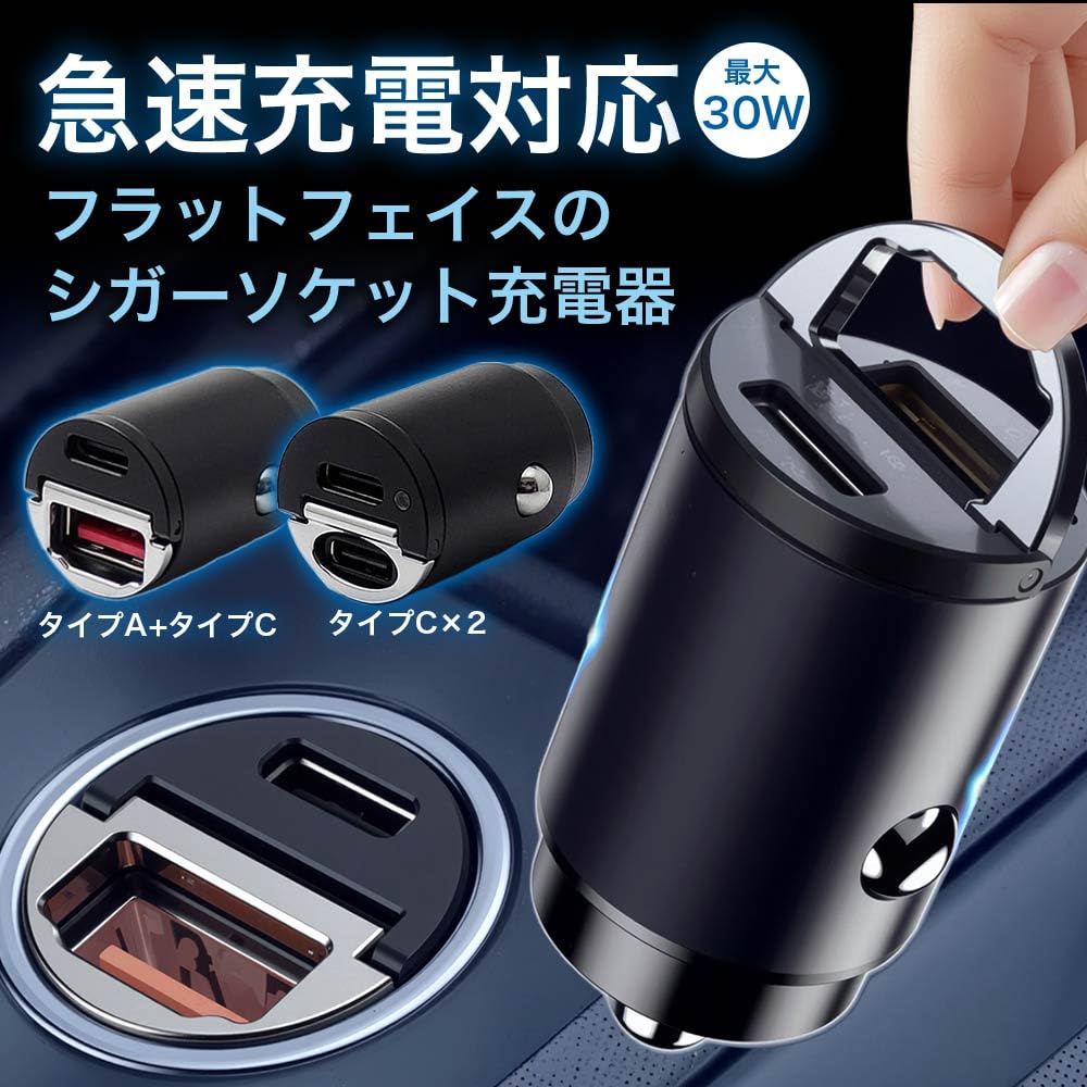Amazon.co.jp: アウトランダー PHEV GN0W 車載充電器 2ポート